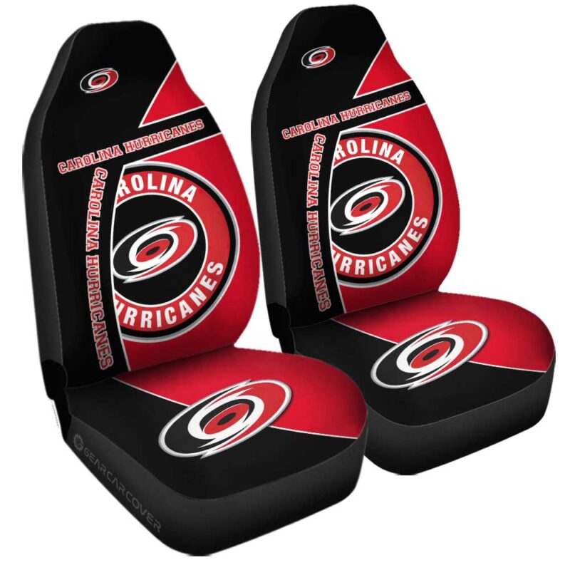 Carolina Hurricanes Car Seat Covers Custom Car Accessories For Fans