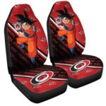 Carolina Hurricanes Car Seat Covers Goku Car Decorations For Fans