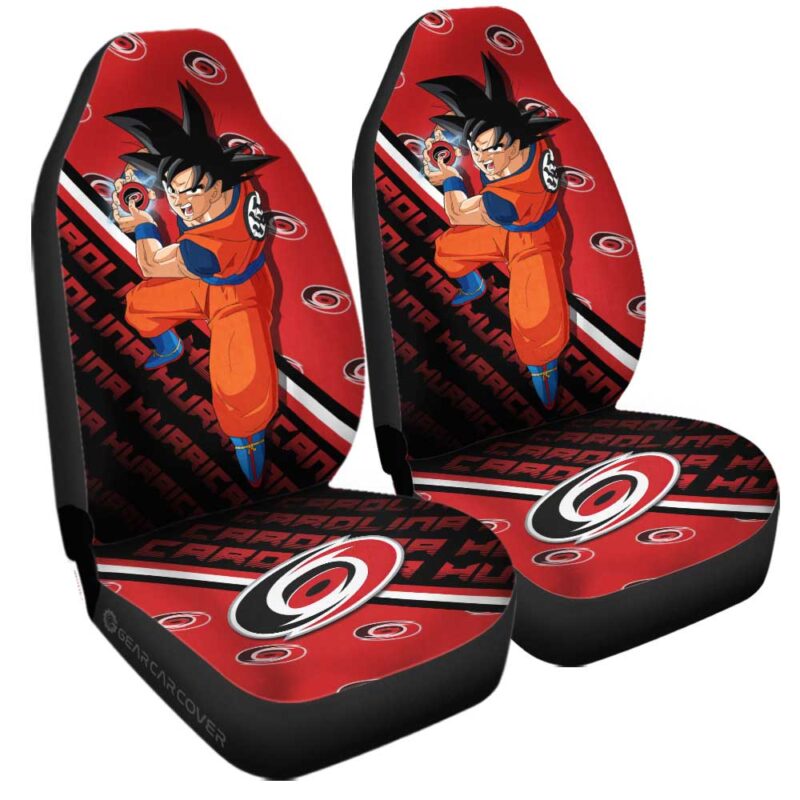 Carolina Hurricanes Car Seat Covers Goku Car Decorations For Fans