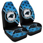 Carolina Panthers Car Seat Covers Custom Car Accessories For Fans
