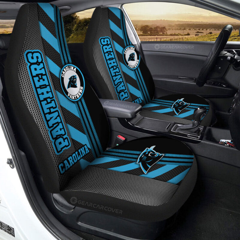 Carolina Panthers Car Seat Covers Custom Car Accessories