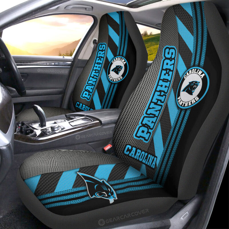 Carolina Panthers Car Seat Covers Custom Car Accessories
