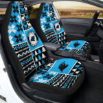 Carolina Panthers Car Seat Covers Custom Ugly Style Car Accessories