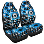 Carolina Panthers Car Seat Covers Custom Ugly Style Car Accessories