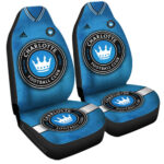Charlotte FC Car Seat Covers Custom Car Accessories For Fans