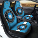 Charlotte FC Car Seat Covers Custom Car Accessories For Fans