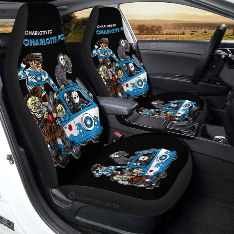 Charlotte FC Car Seat Covers Custom Car Accessories
