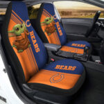 Chicago Bears Car Seat Covers Baby Yoda Car Accessories