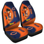 Chicago Bears Car Seat Covers Goku Car Accessories For Fans