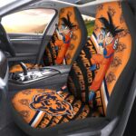 Chicago Bears Car Seat Covers Goku Car Decorations For Fans