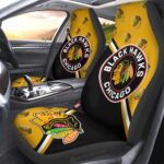 Chicago Blackhawks Car Seat Covers Custom Car Accessories For Fans