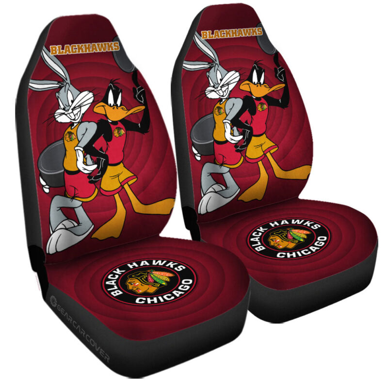 Chicago Blackhawks Car Seat Covers Custom Car Accessories