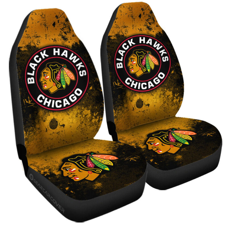 Chicago Blackhawks Car Seat Covers Custom Car Accessories