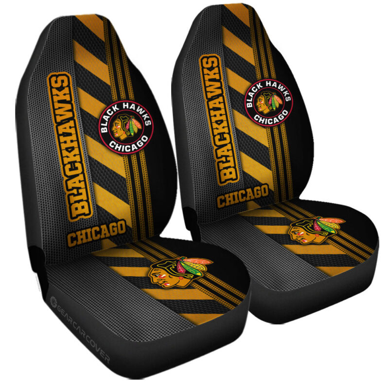 Chicago Blackhawks Car Seat Covers Custom Car Accessories