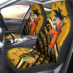 Chicago Blackhawks Car Seat Covers Goku Car Decorations For Fans