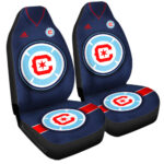 Chicago Fire FC Car Seat Covers Custom Car Accessories For Fans