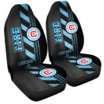 Chicago Fire FC Car Seat Covers Custom Car Accessories