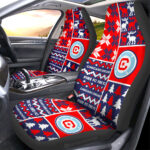 Chicago Fire FC Car Seat Covers Custom Ugly Style Car Accessories