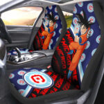 Chicago Fire FC Car Seat Covers Goku Car Accessories For Fans