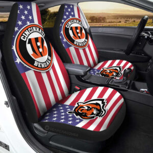 Cincinnati Bengals Car Seat Covers Custom Car Decor Accessories