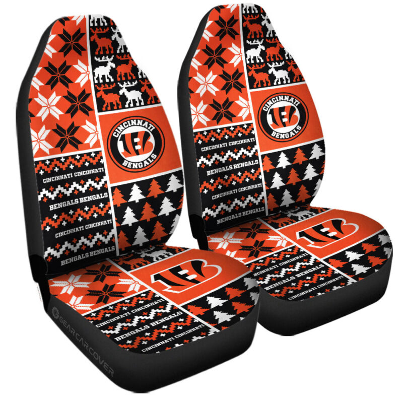 Cincinnati Bengals Car Seat Covers Custom Ugly Style Car Accessories