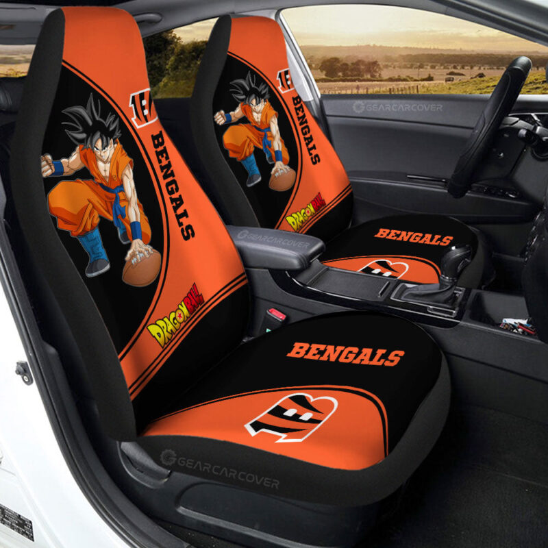 Cincinnati Bengals Car Seat Covers Goku Car Accessories For Fans