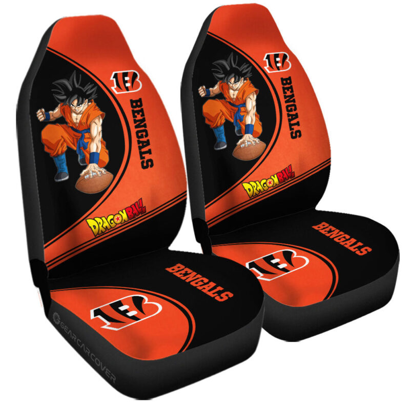 Cincinnati Bengals Car Seat Covers Goku Car Accessories For Fans