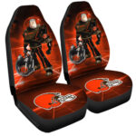 Cleveland Browns Car Seat Covers Buzz Lightyear Car Accessories For Fan