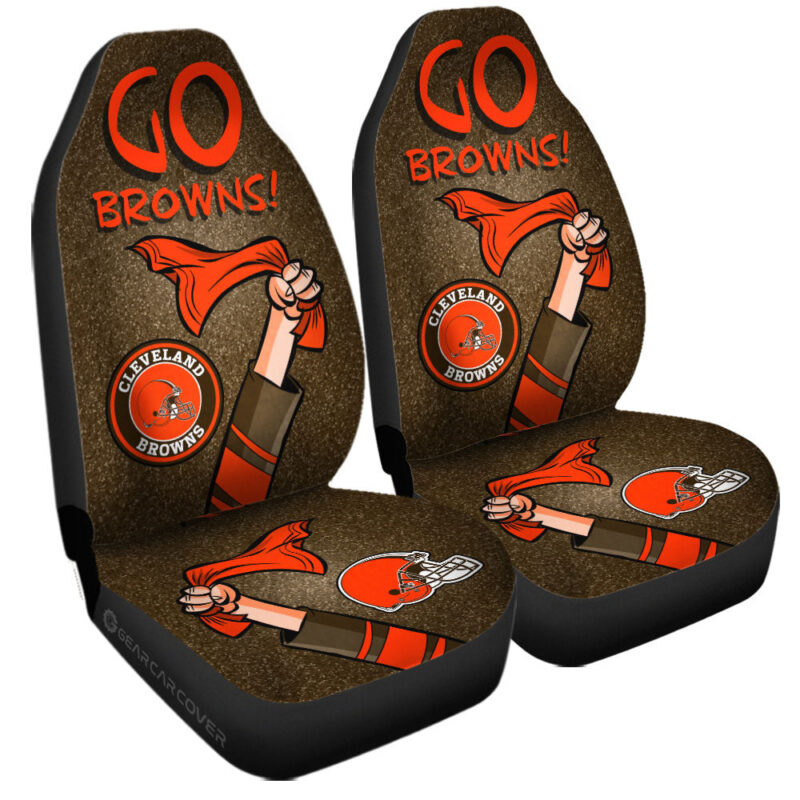 Cleveland Browns Car Seat Covers Custom Car Accessories