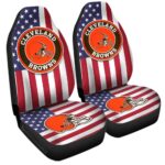 Cleveland Browns Car Seat Covers Custom Car Decor Accessories