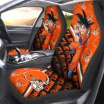 Cleveland Browns Car Seat Covers Goku Car Accessories For Fans