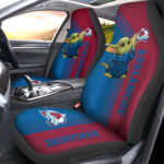 Colorado Avalanche Car Seat Covers Baby Yoda Car Accessories