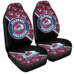 Colorado Avalanche Car Seat Covers Custom Car Accessories For Fans