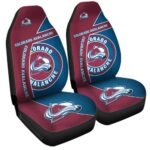 Colorado Avalanche Car Seat Covers Custom Car Accessories For Fans