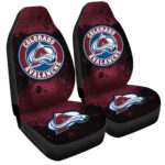 Colorado Avalanche Car Seat Covers Custom Car Accessories
