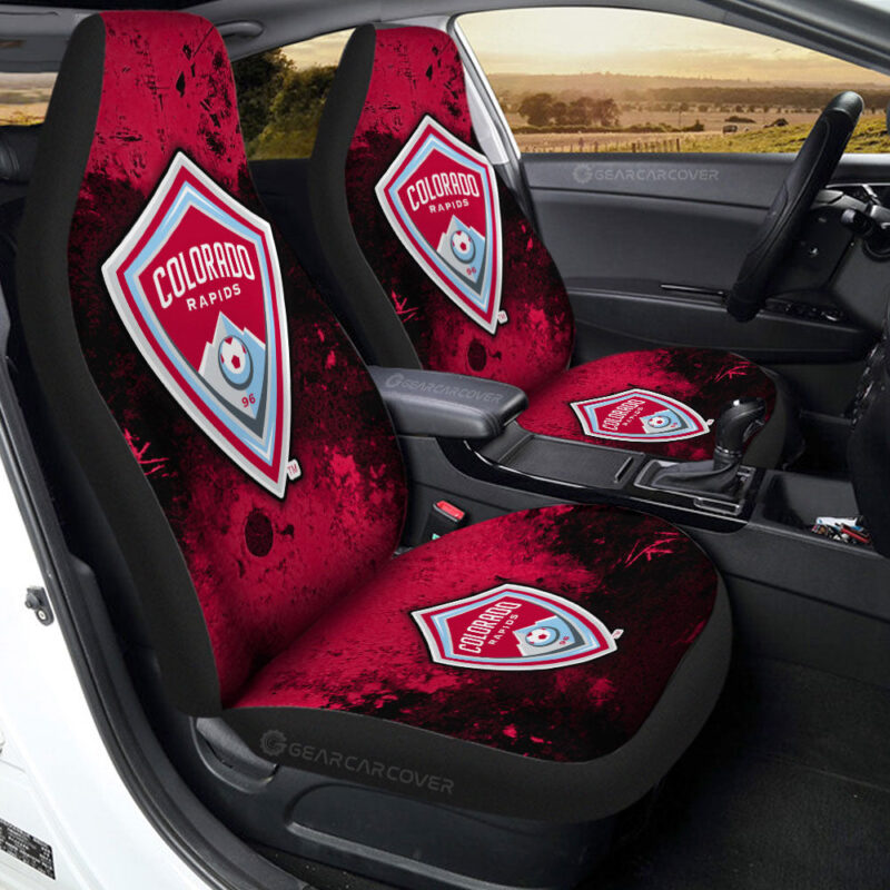 Colorado Rapids Car Seat Covers Custom Car Accessories