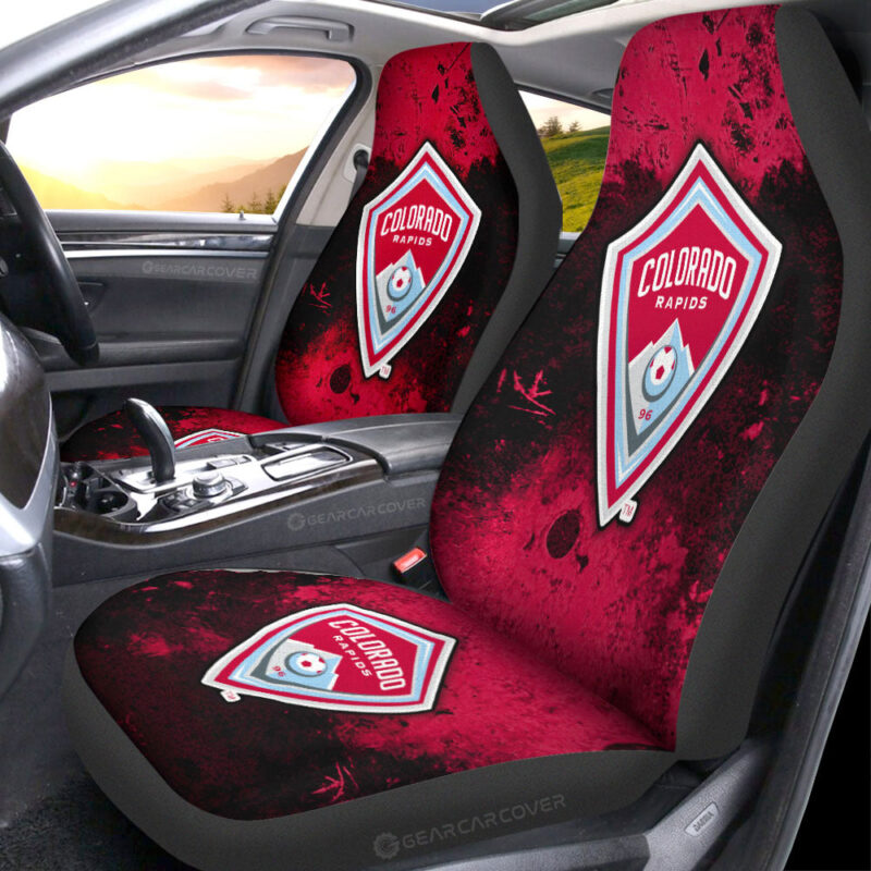 Colorado Rapids Car Seat Covers Custom Car Accessories