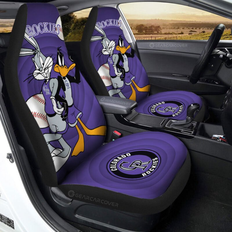 Colorado Rockies Car Seat Covers Custom Car Accessories