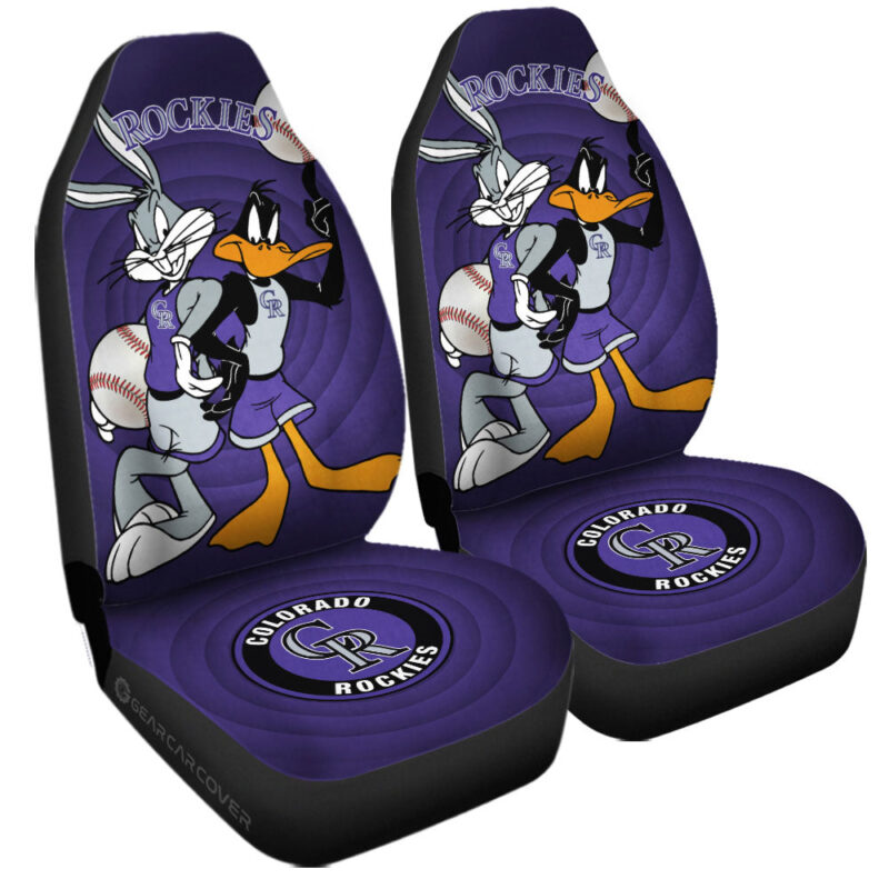 Colorado Rockies Car Seat Covers Custom Car Accessories