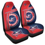 Columbus Blue Jackets Car Seat Covers Custom Car Accessories For Fans