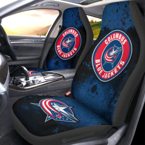 Columbus Blue Jackets Car Seat Covers Custom Car Accessories