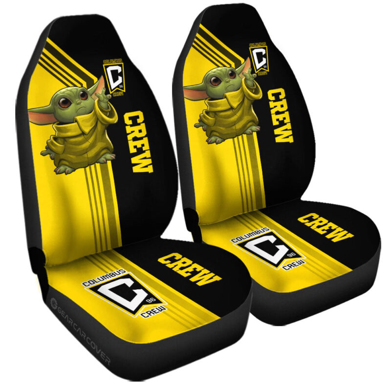Columbus Crew Car Seat Covers Baby Yoda Car Accessories