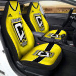 Columbus Crew Car Seat Covers Custom Car Accessories For Fans