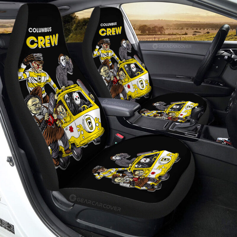 Columbus Crew Car Seat Covers Custom Car Accessories