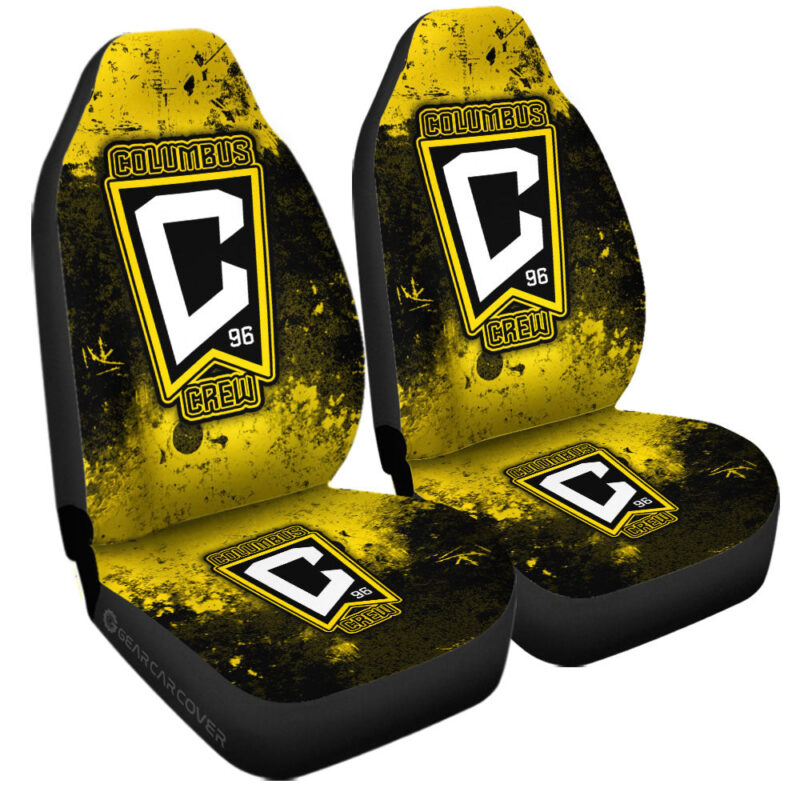 Columbus Crew Car Seat Covers Custom Car Accessories