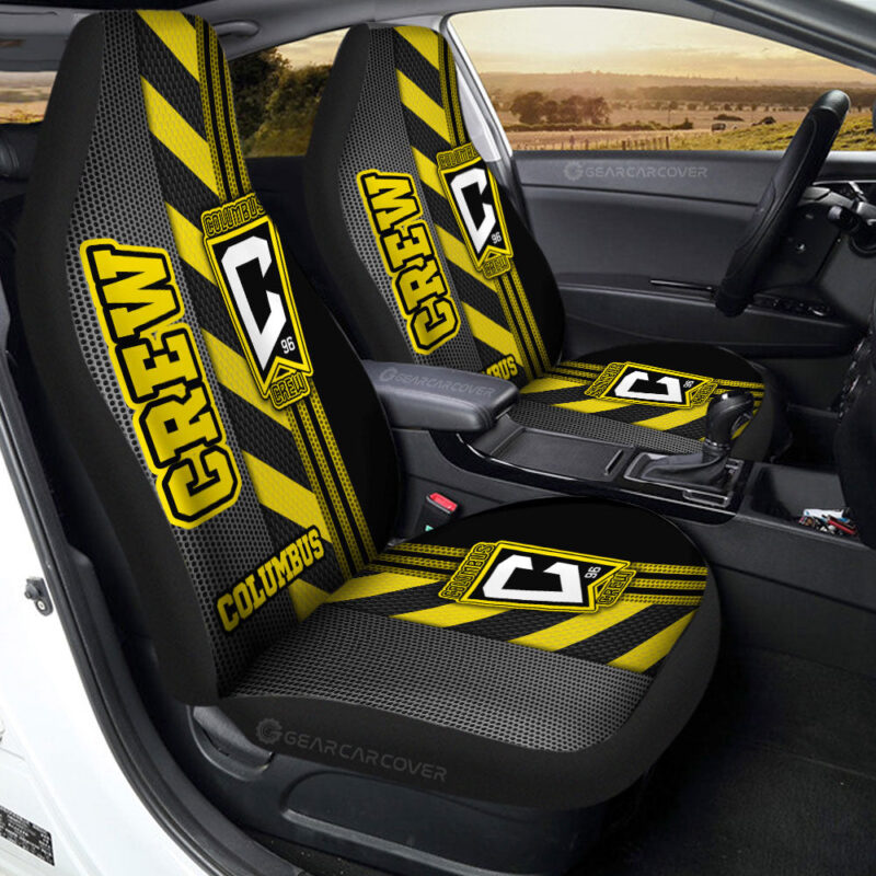 Columbus Crew Car Seat Covers Custom Car Accessories