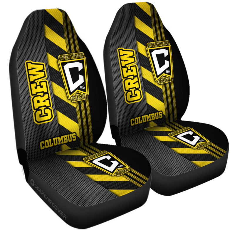 Columbus Crew Car Seat Covers Custom Car Accessories