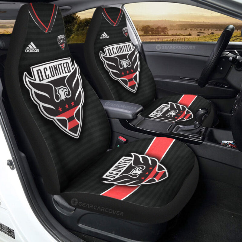 D. C. United Car Seat Covers Custom Car Accessories For Fans