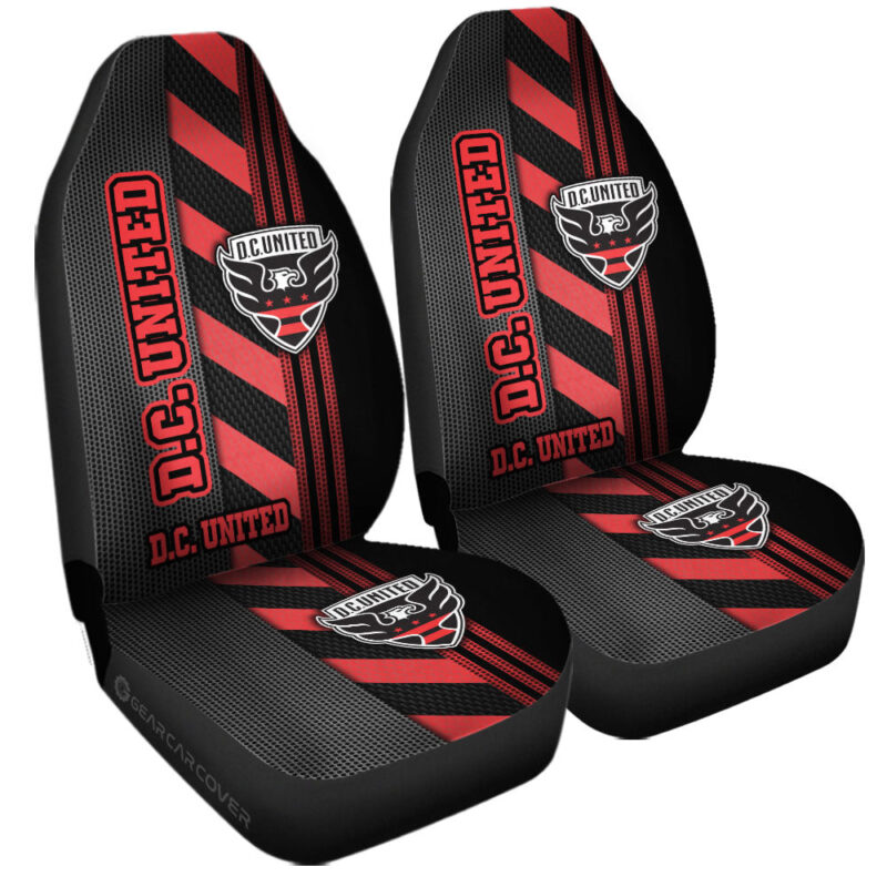 D.C. United Car Seat Covers Custom Car Accessories