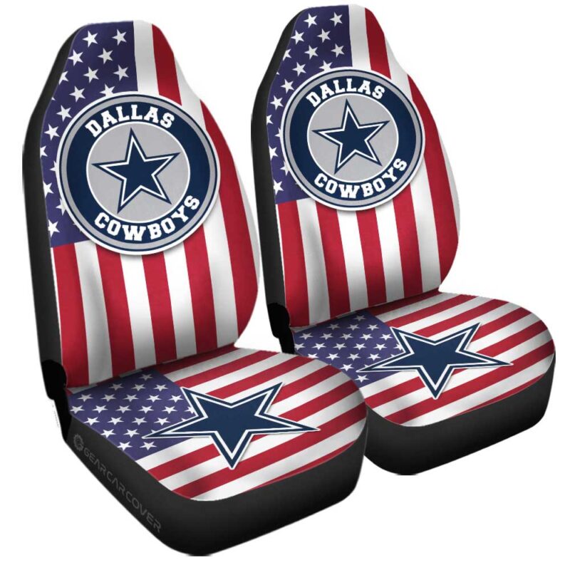 Dallas Cowboys Car Seat Covers Custom Car Decor Accessories